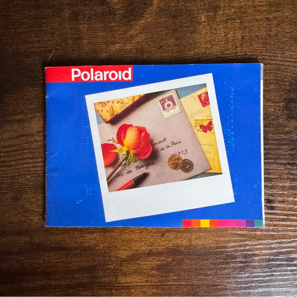 USED Brochure Polaroid Close-up Lens F112 Instruction Booklet User Manual